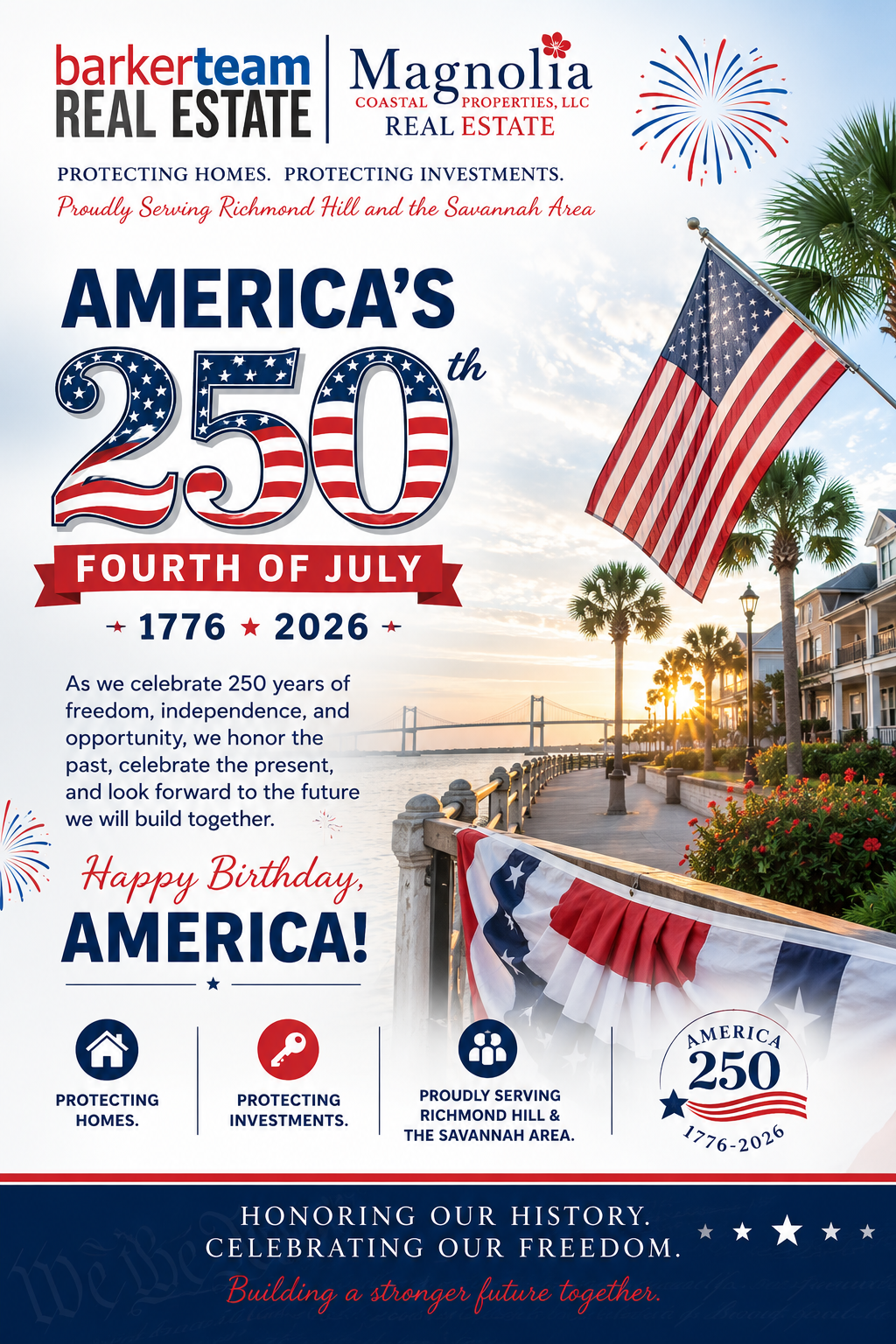 Celebrating America's 250th Birthday: A Fourth of July Like No Other